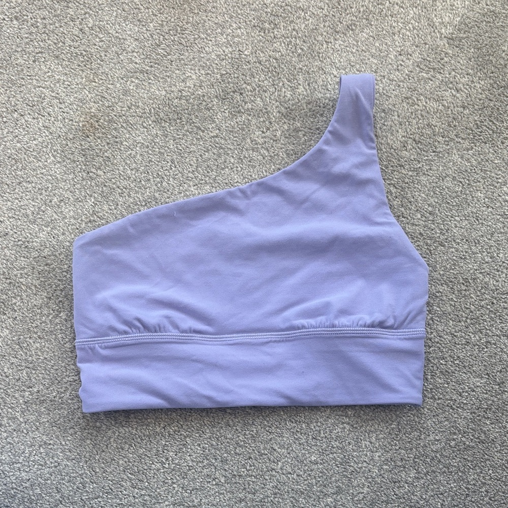 Lululemon One-Shoulder Lavender Bra